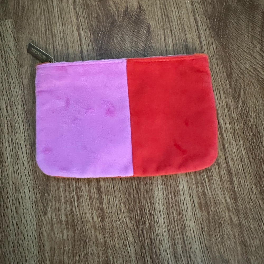 ipsy Pink and Red Cosmetic Bag